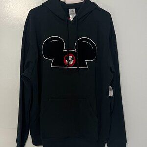 Walt Disney World Black Applique/Emboidered Hoodie